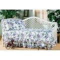 Yesteryear Wicker Twin Daybed Wicker/Rattan in White | 42 H x 41 W x 80 D in | Wayfair GDB-W