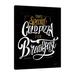 Trinx "Guilty Pleasures Black Crop" Gallery Wrapped Canvas By Becky Thorns Canvas in Black/White | 24 H x 18 W x 1.5 D in | Wayfair