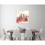 Red Barrel Studio® "Fashion First VI" Gallery Wrapped Canvas By Chris Paschke Canvas | 48 H x 48 W x 1.5 D in | Wayfair