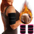Tondeuses de bras anti-cellulite pour femmes bandes de sueur de sauna entraîneur de bras plus