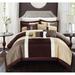 Copper Grove Minesing Brown 11-piece Comforter Set