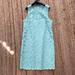 J. Crew Dresses | J.Crew Cutout Dress Size 8. | Color: Blue/Silver | Size: 8