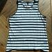 J. Crew Tops | Jcrew Navy And White Striped Tank - Size Small | Color: Blue/White | Size: S