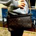 Coach Bags | Coach Cross Body Leather Purse With Wallet! | Color: Black/Brown | Size: 10.5x7.5”