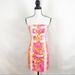 Lilly Pulitzer Dresses | Lilly Pulitzer Tansy Lace Dress Sea And Be Seen | Color: Pink/Yellow | Size: 0