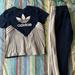 Adidas Matching Sets | Adidas Tracksuit Matching Set | Color: Blue/Gray | Size: 8b