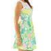 Lilly Pulitzer Dresses | Lilly Pulitzer Raegan Fit And Flare Dress | Color: Green/Yellow | Size: 4