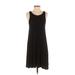 Gap Outlet Casual Dress - A-Line: Black Solid Dresses - Women's Size Small