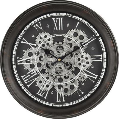 Wanduhr im Loft-Stil, mit sichtbarem Uhrwerk, ø 36,5 cm
