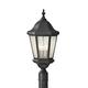 Generation Lighting Collection Martinsville Outdoor 3-Light Lantern Head Aluminium/Metal in Black | 22.25 H x 10.25 W x 10.25 D in | Wayfair