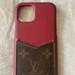 Louis Vuitton Accessories | Louis Vuitton Iphone 11 Pro Leather Phone Case. | Color: Red | Size: Iphone 11 Pro