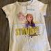 Disney Shirts & Tops | Disney Frozen T-Shirt Size 3/4 Nwt Smoke/Pet Free Home | Color: White | Size: 3/4