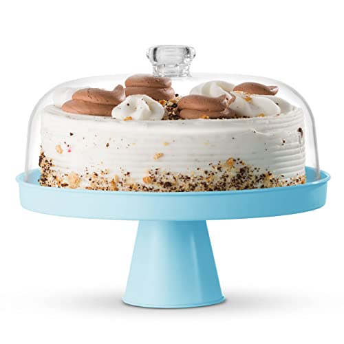 Table Concept Cake Stand, Footed Cake Stand with Lid, Serving Platter, Housewarming Gifts