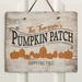 Personalization Mall Family Pumpkin Patch Personalized Slate Plaque | 9.5 H x 11.5 W x 1.25 D in | Wayfair 19117