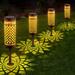 LETMY Brass Low Voltage Solar Powered Integrated LED Metal Pathway Light Pack Metal in Yellow | 15 H x 2.34 W x 2.34 D in | Wayfair HG00109_2