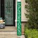 The Holiday Aisle® 60"L Wooden St. Patrick's Porch Sign Resin/Plastic | 60 H x 7.25 W x 1 D in | Wayfair 5B67AC342AAD4DB5897128B7FF7BDF3B