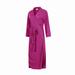 Alwyn Home Drucilla Fleece Girl/Woman+ Ankle Bathrobe Polyester | 49.21 H x 44.88 W in | Wayfair 878A9A57506348D99800E65FB63CCA1A