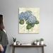 Red Barrel Studio® Serene Garden - Blue Hydrangea Canvas Wall Art Canvas | 30 H x 24 W x 1.25 D in | Wayfair B8D259E89261432C924EFEEDC2048C90