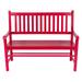 Red Barrel Studio® Almah Outdoor Bench redWood/Natural Hardwoods | 38.75 H x 48 W x 24.5 D in | Wayfair 8A6A401154EE49579383AD97C0891EB5