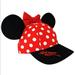 Disney Accessories | Disney Parks Minnie Mouse Hat | Color: Black/Red | Size: Os