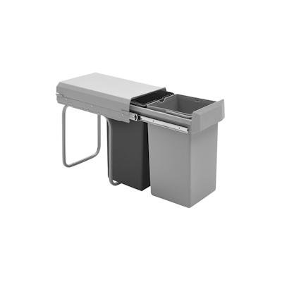 Wesco Double Boy 30 DT Abfallsammler Auszug 2x 15 Liter Image