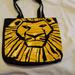 Disney Bags | Broadway Lion King Tote Bag | Color: Black/Yellow | Size: Os