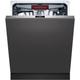 Neff S187ZCX43G N70 Fully Integrated Dishwasher, 13 place settings, Home Connect, Zeolith Technology, Door Open Assist, Flex Baskets, Grey
