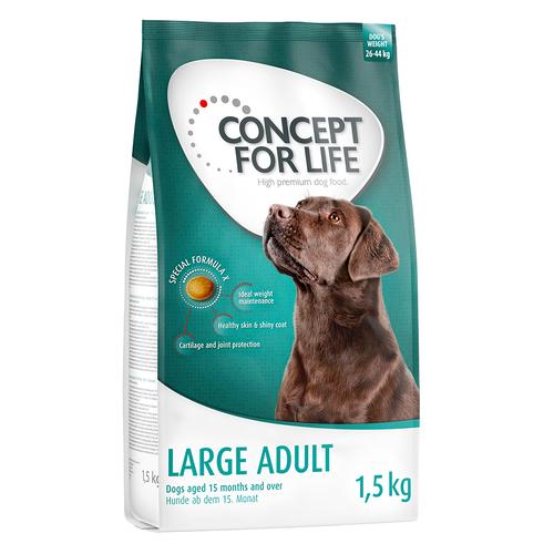 1,5kg Large Adult Concept for Life Hundefutter trocken
