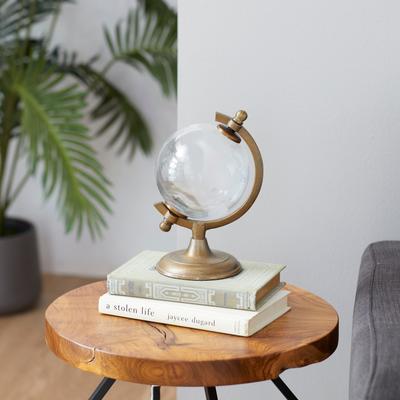 White Aluminum Traditional Globe