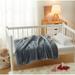 Clara Clark Ultra Soft Baby Blanket - Micro Mink Toddler Bed Blanket - All Season Multifunctional Toddler Blanket