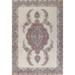 Geometric Traditional Tabriz Persian Area Rug Hand-knotted Wool Carpet - 9'4" x 12'6"