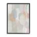 Stupell Industries Tranquil Pastel Abstract Painting Soft Pink Beige Shapes by - Painting Wood in Brown | 20 H x 16 W x 1.5 D in | Wayfair