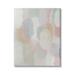 Stupell Industries Tranquil Pastel Abstract Painting Soft Pink Beige Shapes by - Painting Canvas/Metal in Green | 40 H x 30 W x 1.5 D in | Wayfair