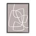 Stupell Industries Minimalist Abstract Line Scribble Modern Boho Composition by June Erica Vess - Graphic Art in Brown | Wayfair ak-352_fr_11x14
