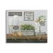 Stupell Industries Country Washroom Counter Still Life Bathroom Towel - Painting Canvas/Metal in Green/White | 30 H x 40 W x 1.5 D in | Wayfair