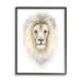 Stupell Industries Lion Mane Watercolor Kids' Nursery Safari Animal by Fox Hollow Studios - Painting Wood in Brown | 30 H x 24 W x 1.5 D in | Wayfair