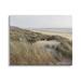 Stupell Industries Muted Beach Coast Tall Grassy Dunes Distant Mountains by Alan Majchrowicz - Photograph Canvas in Blue/Green | Wayfair