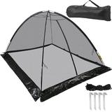 VEVOR Pond Cover Dome, Garden Pond Net, 1/2 Inch Mesh Dome Pond Net Covers w/ Zipper & Wind Rope | 55.2 H x 120 W x 96 D in | Wayfair