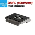 Manfrotto-Plaque de dégagement rapide avec adaptateur spécial (200PL) pour appareil photo reflex