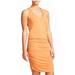 Athleta Dresses | Athleta Race Back Ruched Athletic Dress Size Small | Color: Orange | Size: S