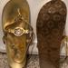 Tory Burch Shoes | Gold Tory Burch Sandals Size 6 | Color: Gold | Size: 6