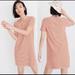 Madewell Dresses | Madewell Swingy Tee Dress Size Xs In Orange And Pink | Color: Orange/Pink | Size: Xs