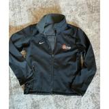 Nike Jackets & Coats | Black Nike Zip Up Jacket Fleece Lined Waterproof Removable Hood Sz M Suns Soccer | Color: Black | Size: M