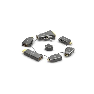 PureLink apter Ring Groß - 6x HDMI - miniDP/DP/USB-C/Mini HDMI/Micro HDMI/DVI Image