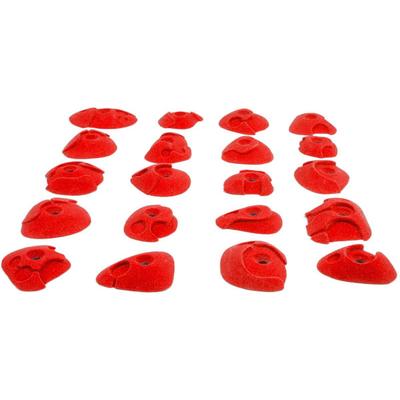 eGrips Drop Art Footholds Red 301213-1112