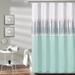 Night Sky Shower Curtain White/Blue Single 72X72 - Lush Décor 21T010972