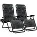 Arlmont & Co. Dannolfo Reclining Zero Gravity Chair Metal in Brown/Gray | 44 H x 25 W x 61 D in | Wayfair 36539F11E5724C73A5D9A68490DE7AF3