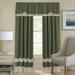Wade Logan® Lamesa Solid Color Semi-Sheer Rod Pocket Single Curtain Panel Polyester in Orange/Green/Blue | 63 H in | Wayfair