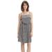 Madewell Dresses | Madewell Black & White Striped Silk Dress Size 0 | Color: Black/White | Size: 0
