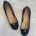 Kate Spade Shoes | Kate Spade Black Leather Heels Kate Spade Fringe Block Heel Pumps | Color: Black | Size: 5.5